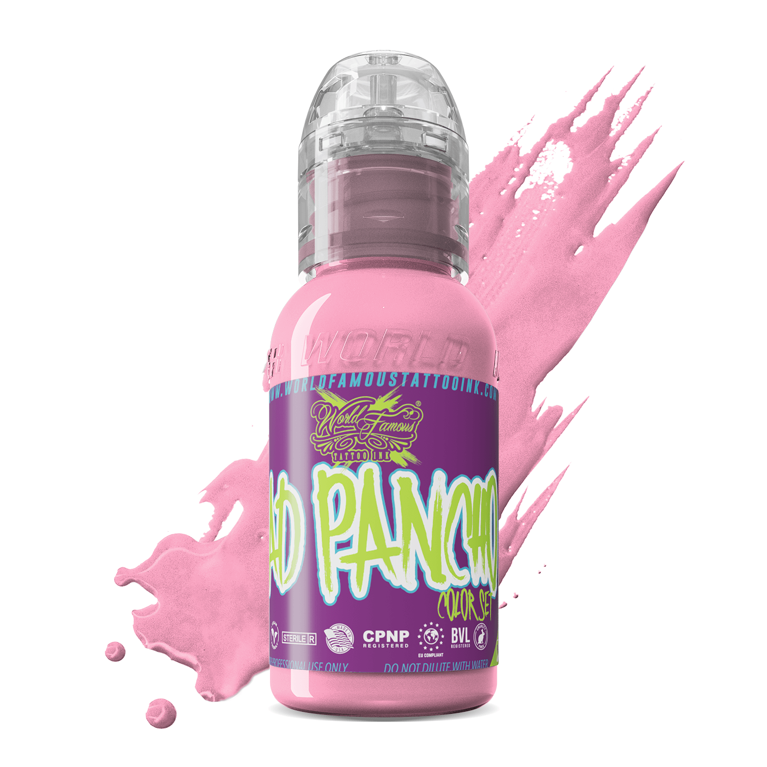 World Famous Tattoo Ink — All Pink Inks — 1oz