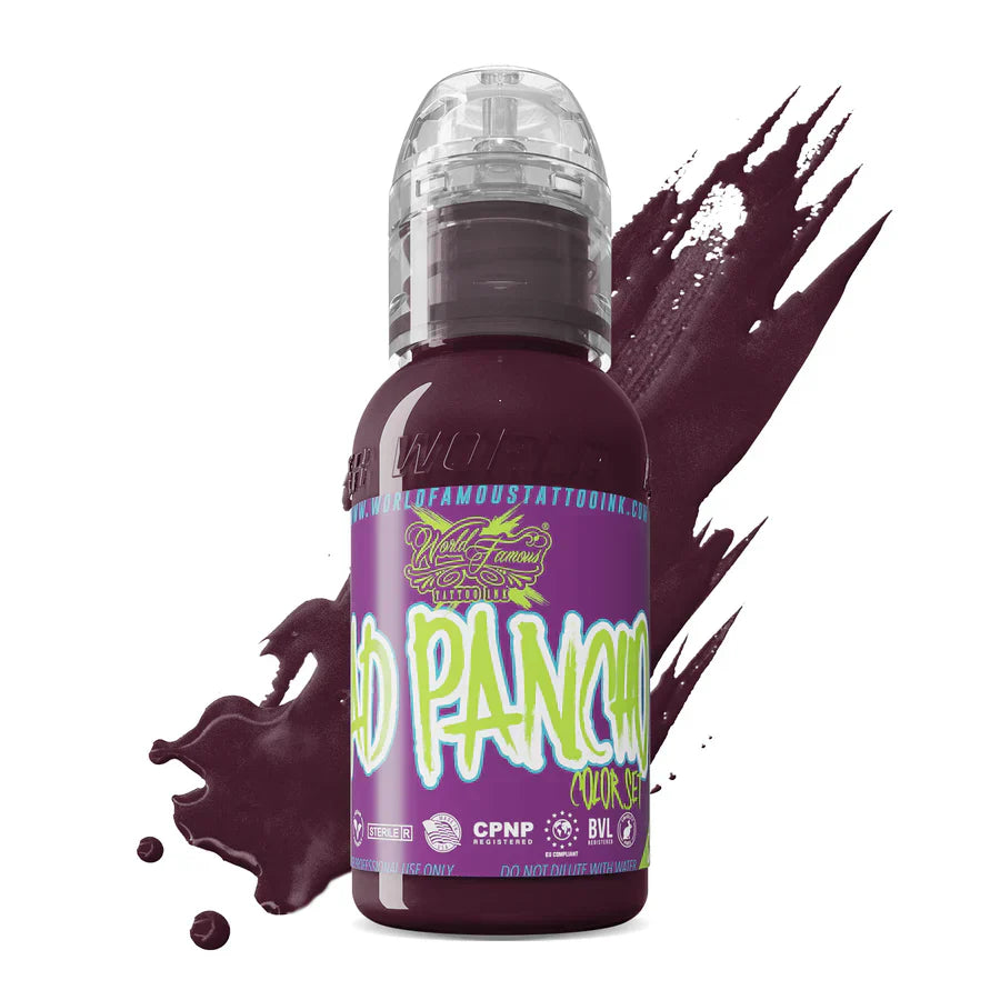 World Famous Tattoo Ink – All Purple Inks – 1/2oz Bottle