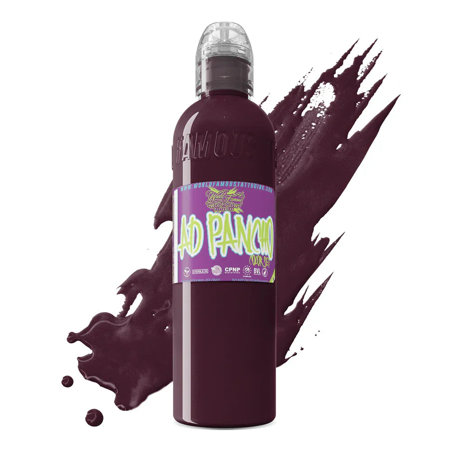 World Famous Tattoo Ink — All Purple Inks — 4oz