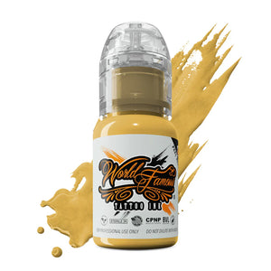 World Famous Tattoo Ink – All Yellow Inks – 1/2oz Bottle