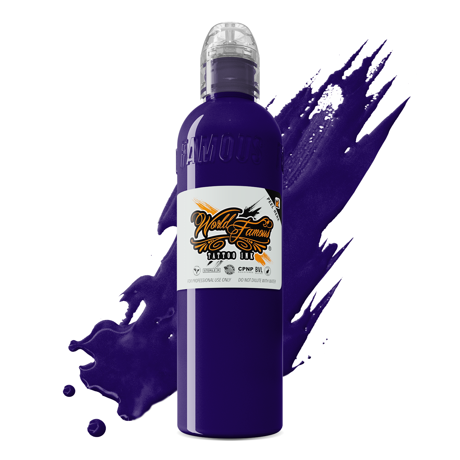 World Famous Tattoo Ink — All Purple Inks — 4oz