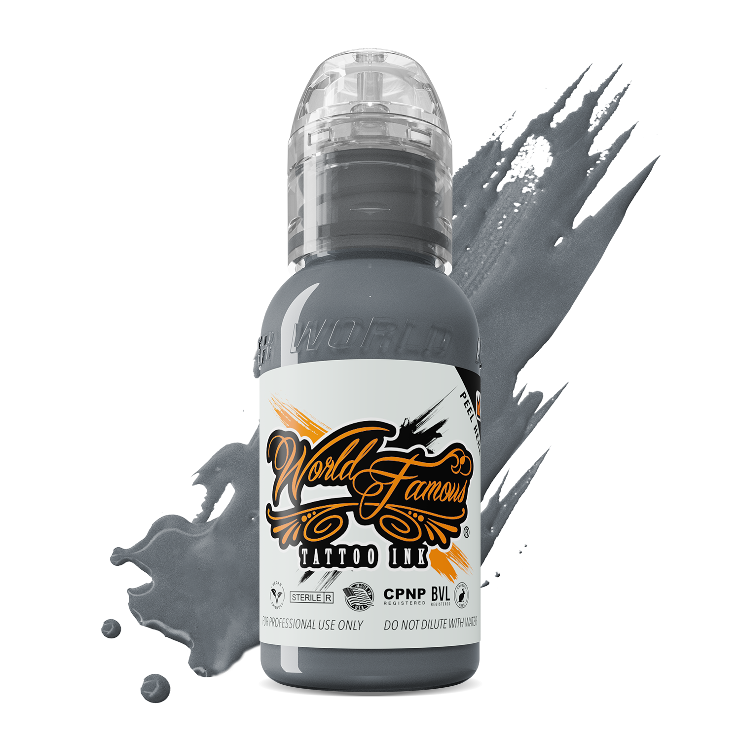 World Famous Tattoo Ink — All Grey Inks — 1oz