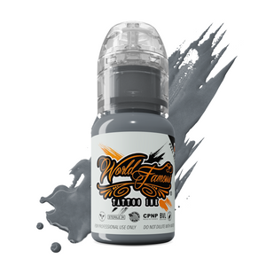 World Famous Tattoo Ink – All Grey Inks – 1/2oz Bottle