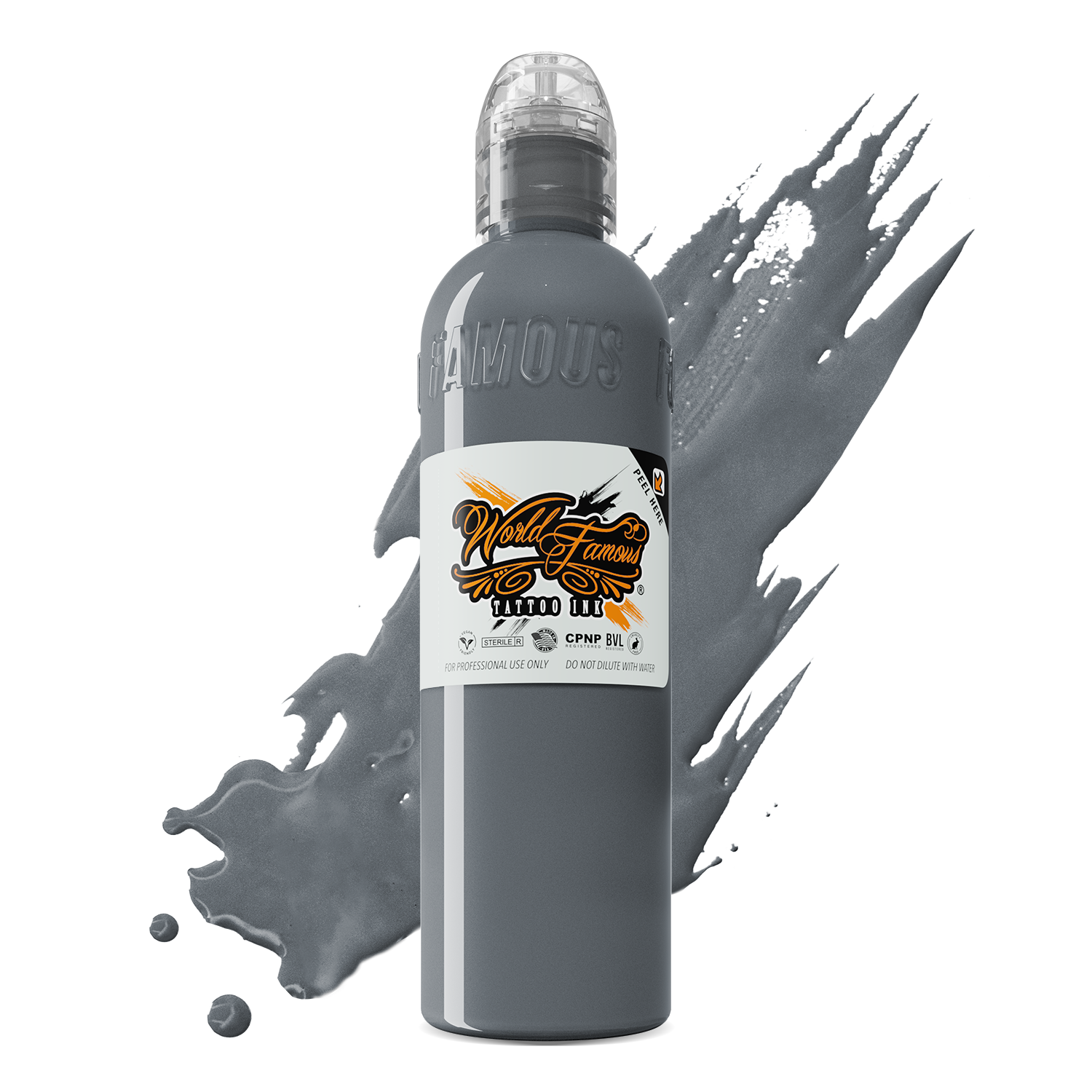 World Famous Tattoo Ink — All Grey Inks — 4oz