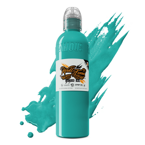 World Famous Tattoo Ink — All Turqoise Inks — 4oz