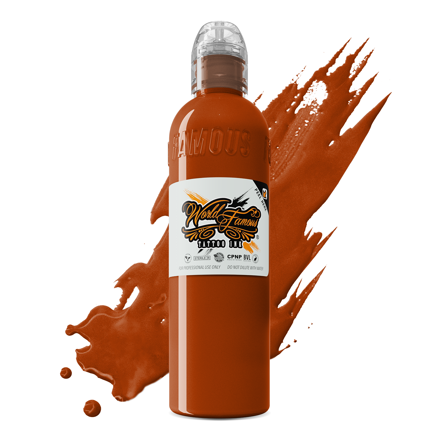 World Famous Tattoo Ink — All Orange Inks — 4oz