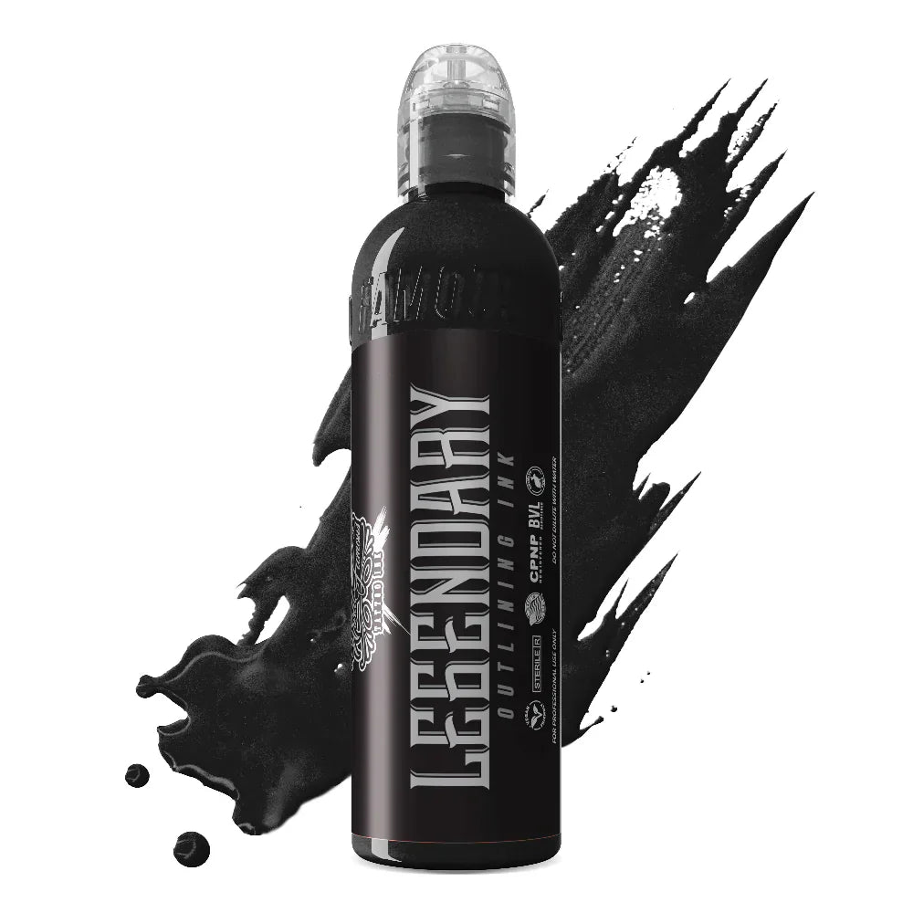 World Famous Tattoo Ink — All Black Inks — 4oz