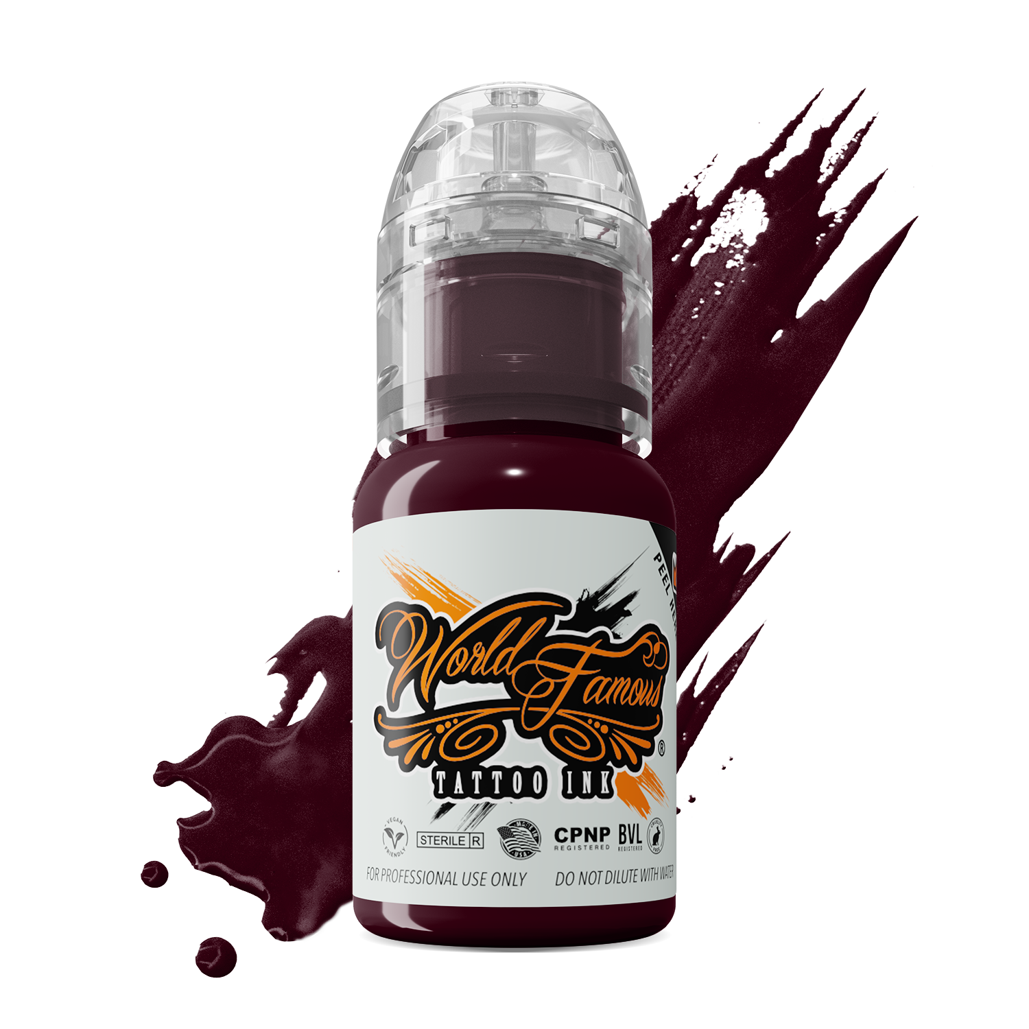 World Famous Tattoo Ink – Pick Your Color – 1/2oz Bottle