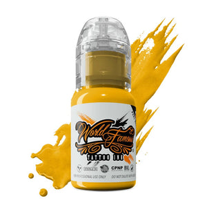 World Famous Tattoo Ink – All Yellow Inks – 1/2oz Bottle