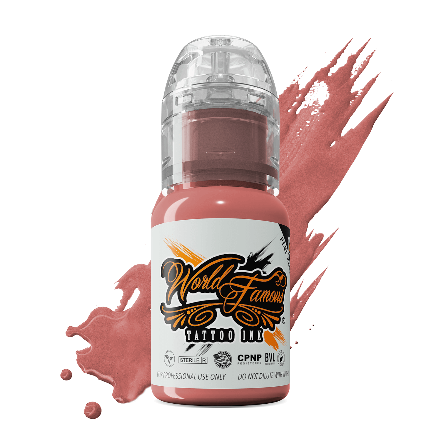 World Famous Tattoo Ink – All Pink Inks – 1/2oz Bottle