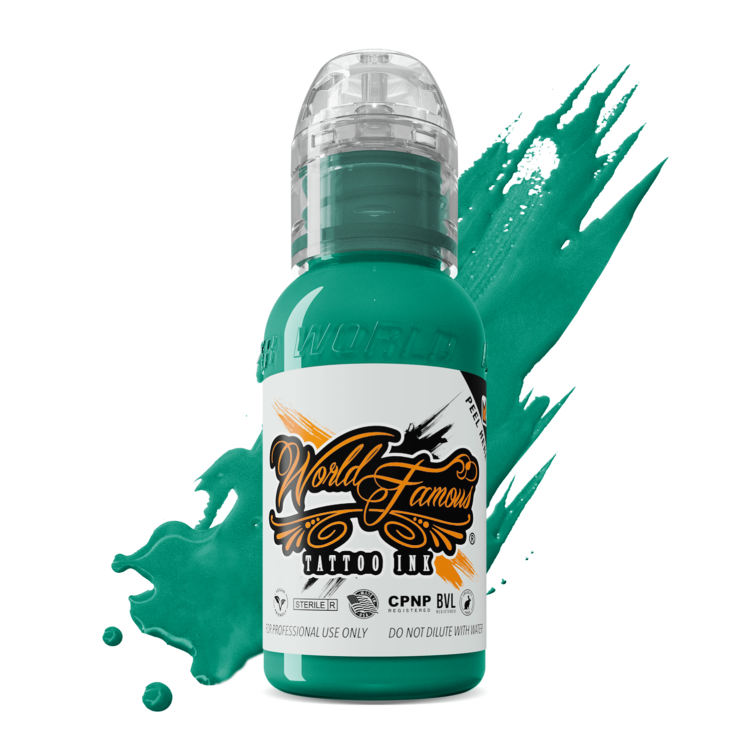 World Famous Tattoo Ink — All Green Inks — 1oz