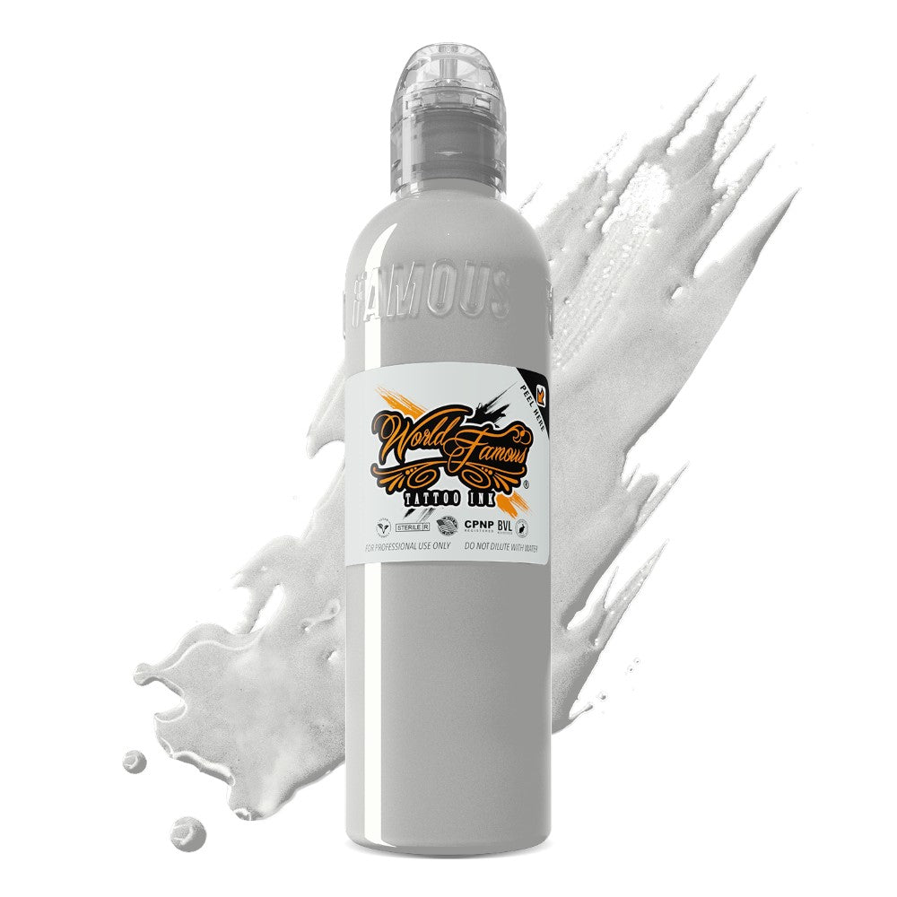 World Famous Tattoo Ink — All White Inks — 4oz