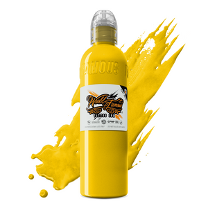 World Famous Tattoo Ink — All Yellow Inks — 4oz