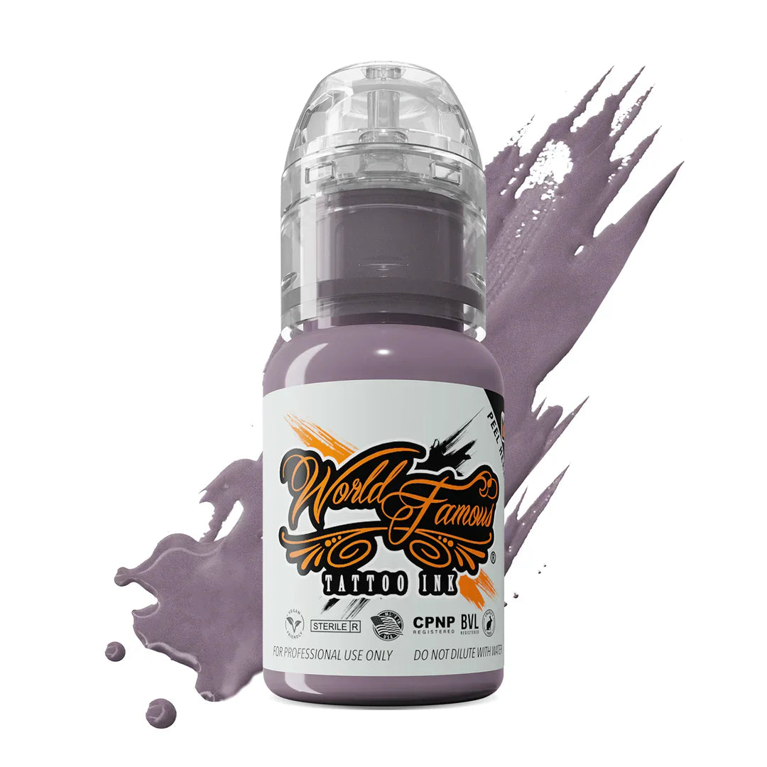 World Famous Tattoo Ink – All Purple Inks – 1/2oz Bottle
