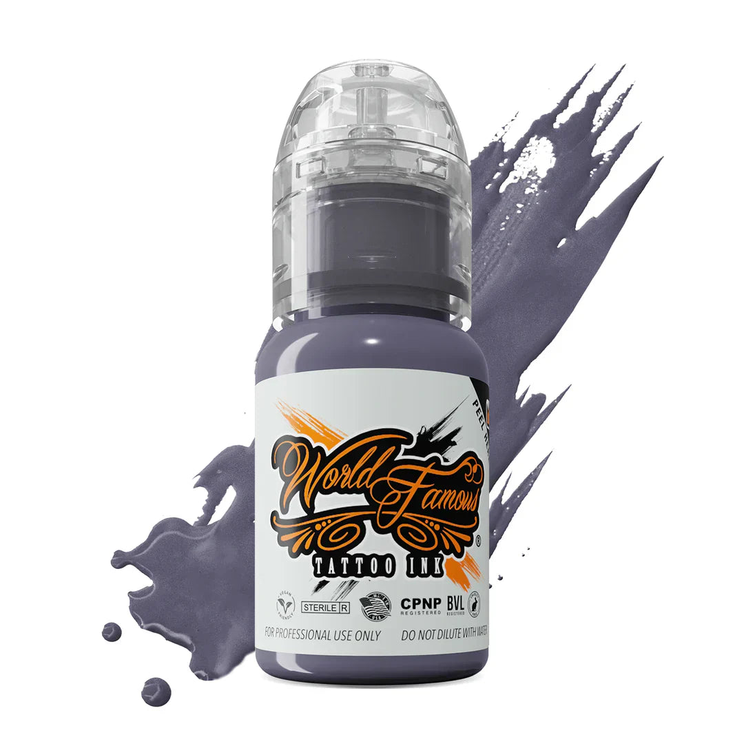 World Famous Tattoo Ink – All Purple Inks – 1/2oz Bottle
