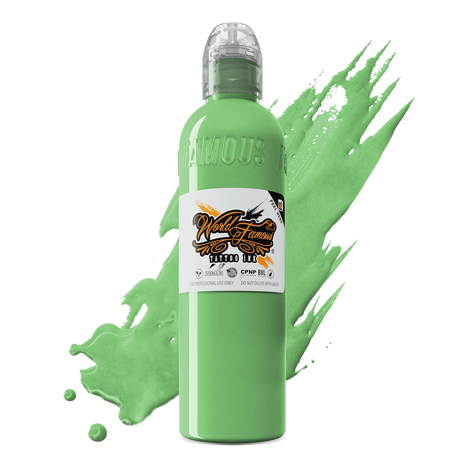World Famous Tattoo Ink — All Green Inks — 4oz