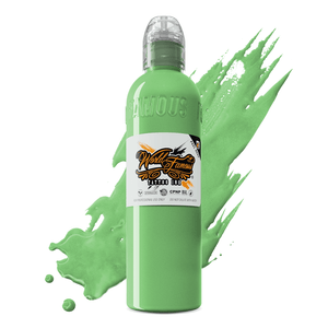 World Famous Tattoo Ink — All Green Inks — 4oz
