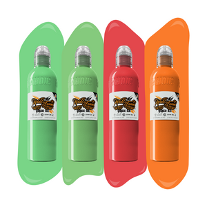 Damian Gorski Retro Summer Set — World Famous Tattoo Ink — Pick Size