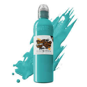 World Famous Tattoo Ink — All Turqoise Inks — 4oz