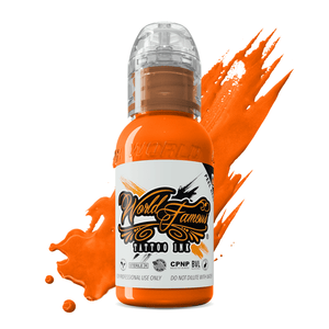 World Famous Tattoo Ink — All Orange Inks — 1oz