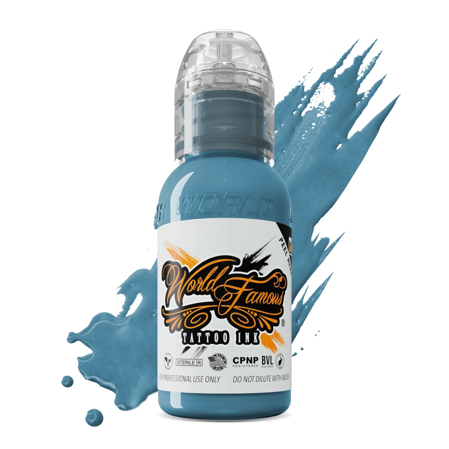 World Famous Tattoo Ink — All Blue Inks — 1oz