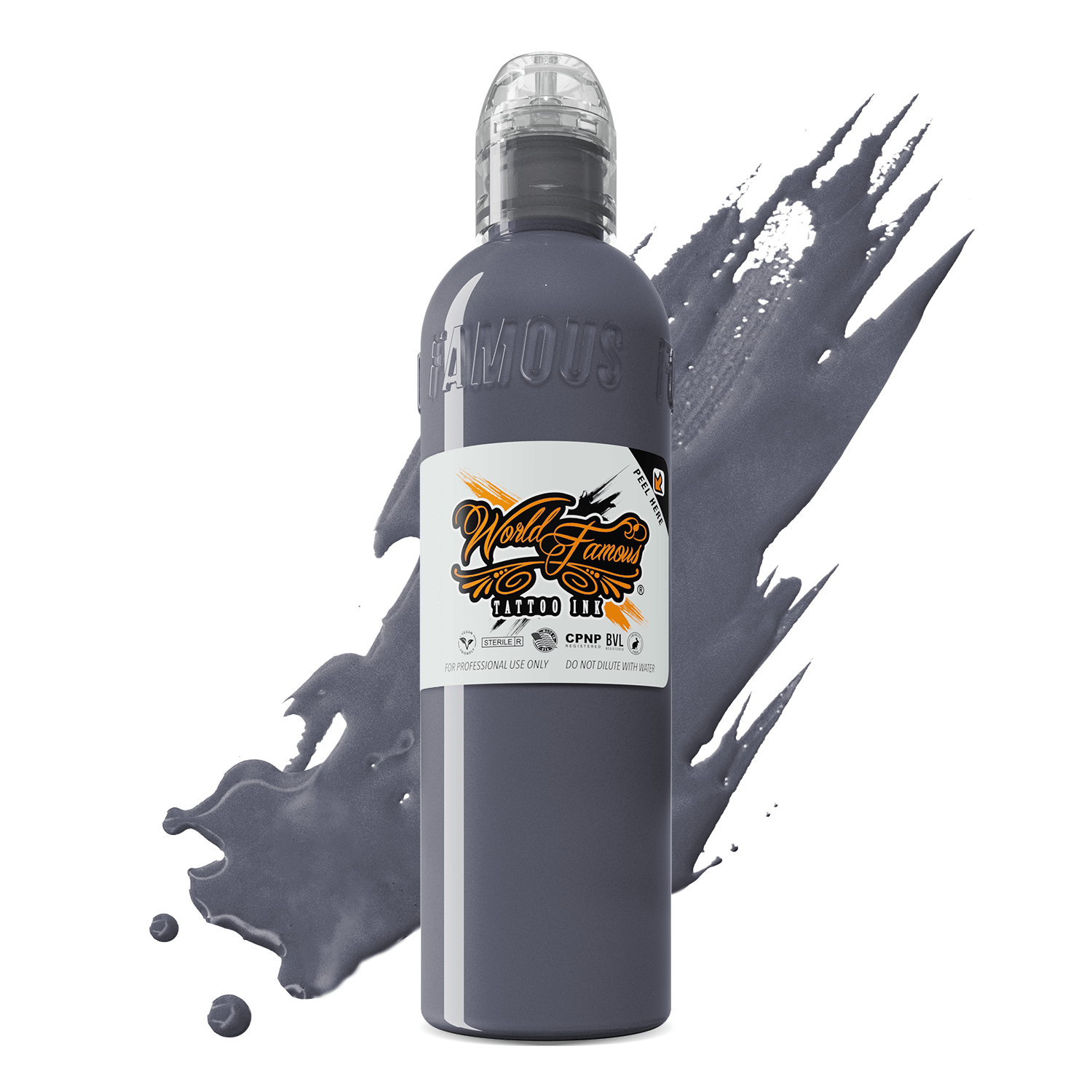 World Famous Tattoo Ink — All Grey Inks — 4oz