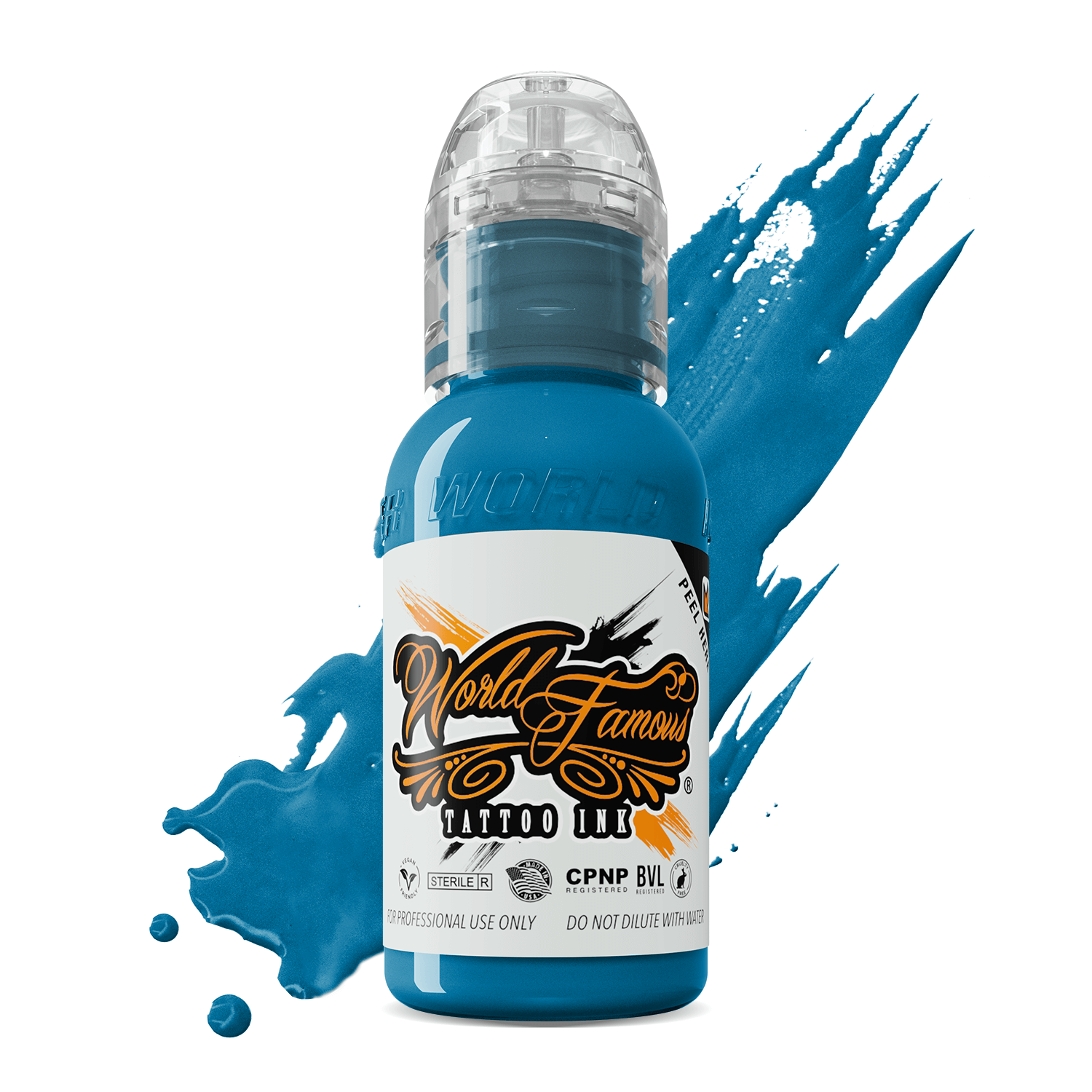 World Famous Tattoo Ink — All Blue Inks — 1oz