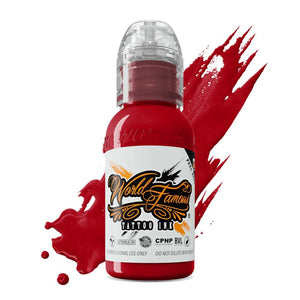 World Famous Tattoo Ink — All Red Inks — 1oz