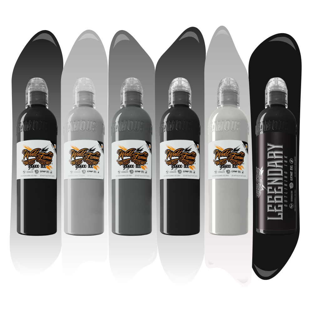 Nuno Feio Graveyart Set — World Famous Tattoo Ink — Pick Size