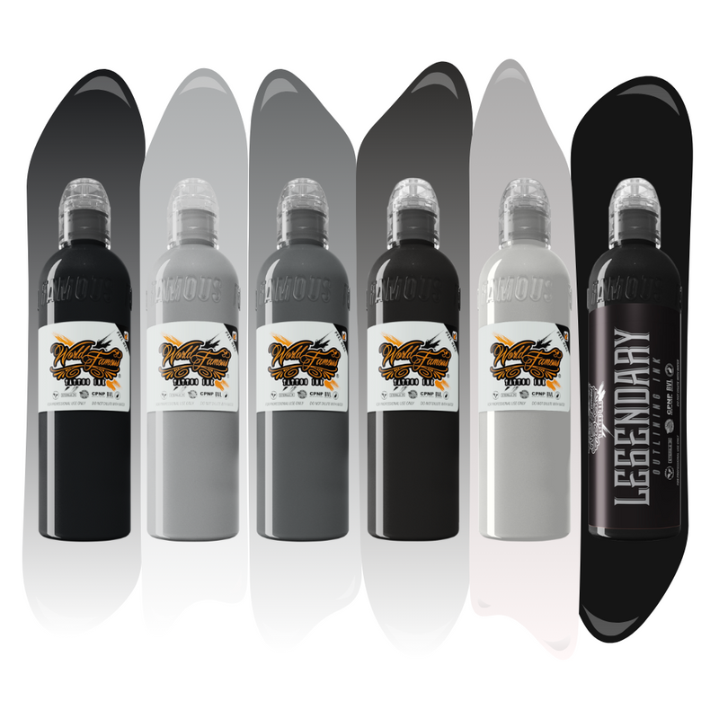 Nuno Feio Graveyart Set — World Famous Tattoo Ink — Pick Size