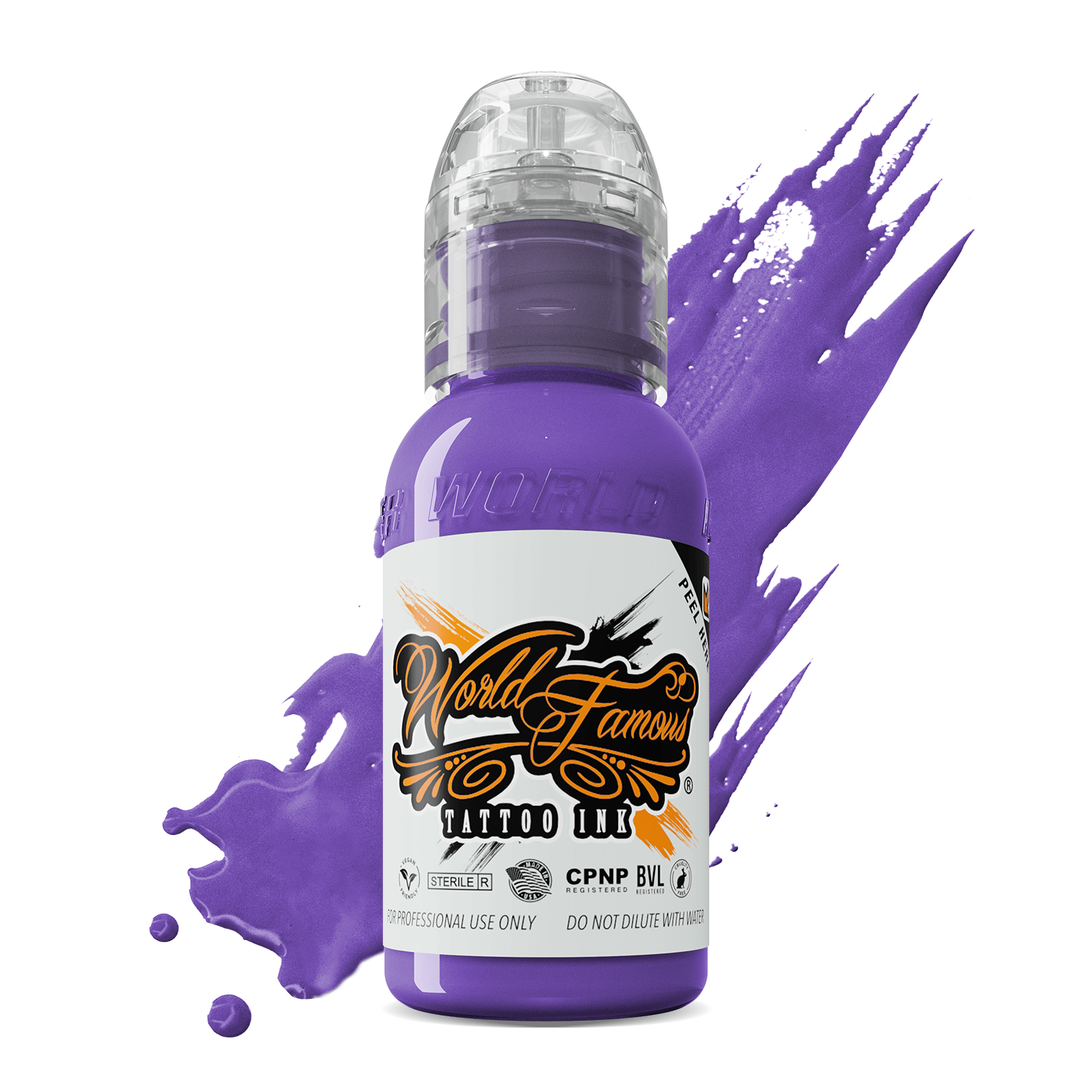 World Famous Tattoo Ink — All Purple Inks — 1oz