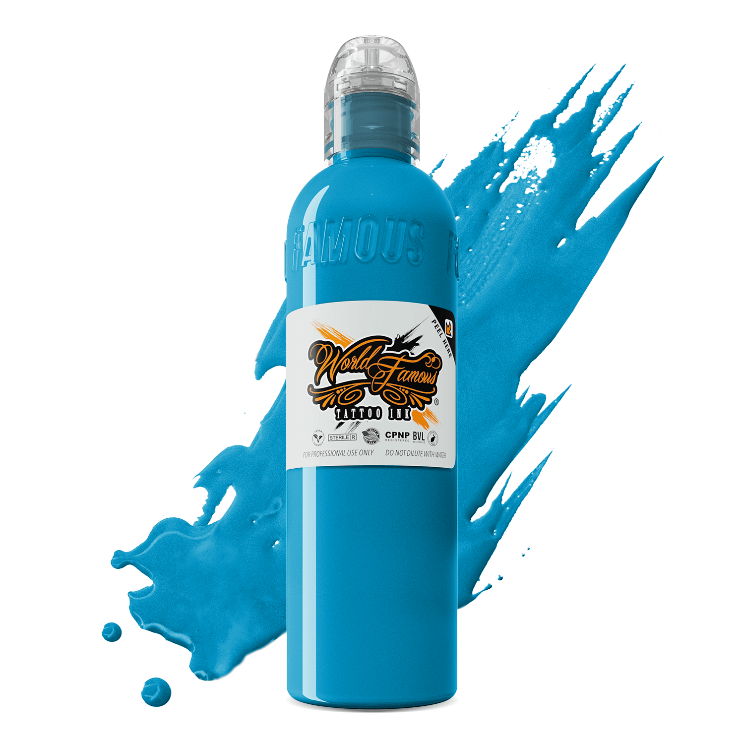 World Famous Tattoo Ink — All Blue Inks — 4oz