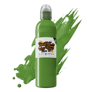 World Famous Tattoo Ink — All Green Inks — 4oz