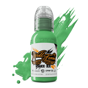 World Famous Tattoo Ink — All Green Inks — 1oz