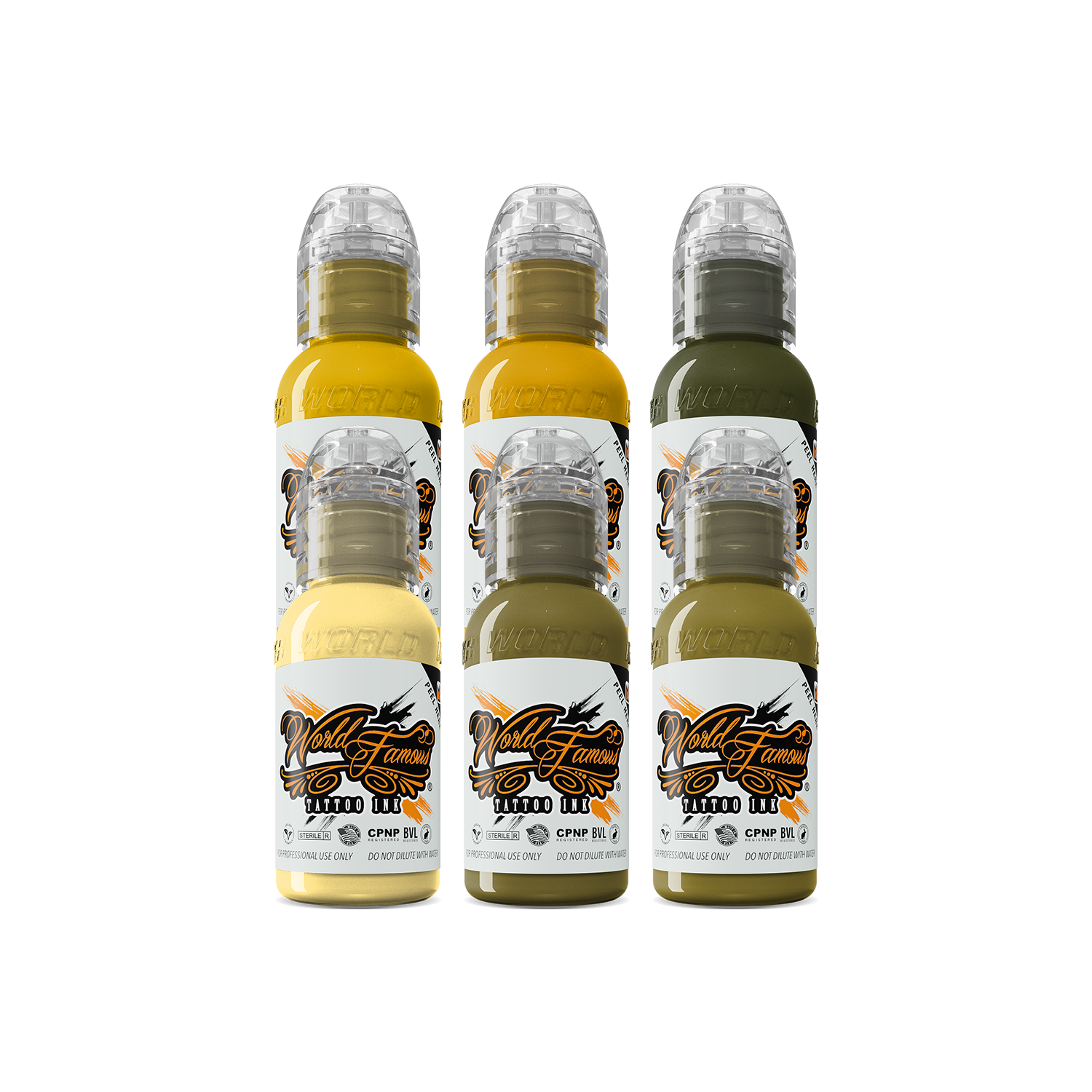 Jenna Kerr Baroque Set — World Famous Tattoo Ink — 1oz