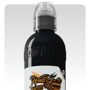 World Famous Tattoo Ink — All Black Inks — 4oz