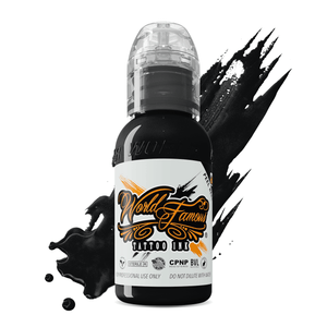 World Famous Tattoo Ink — All Black Inks — 1oz