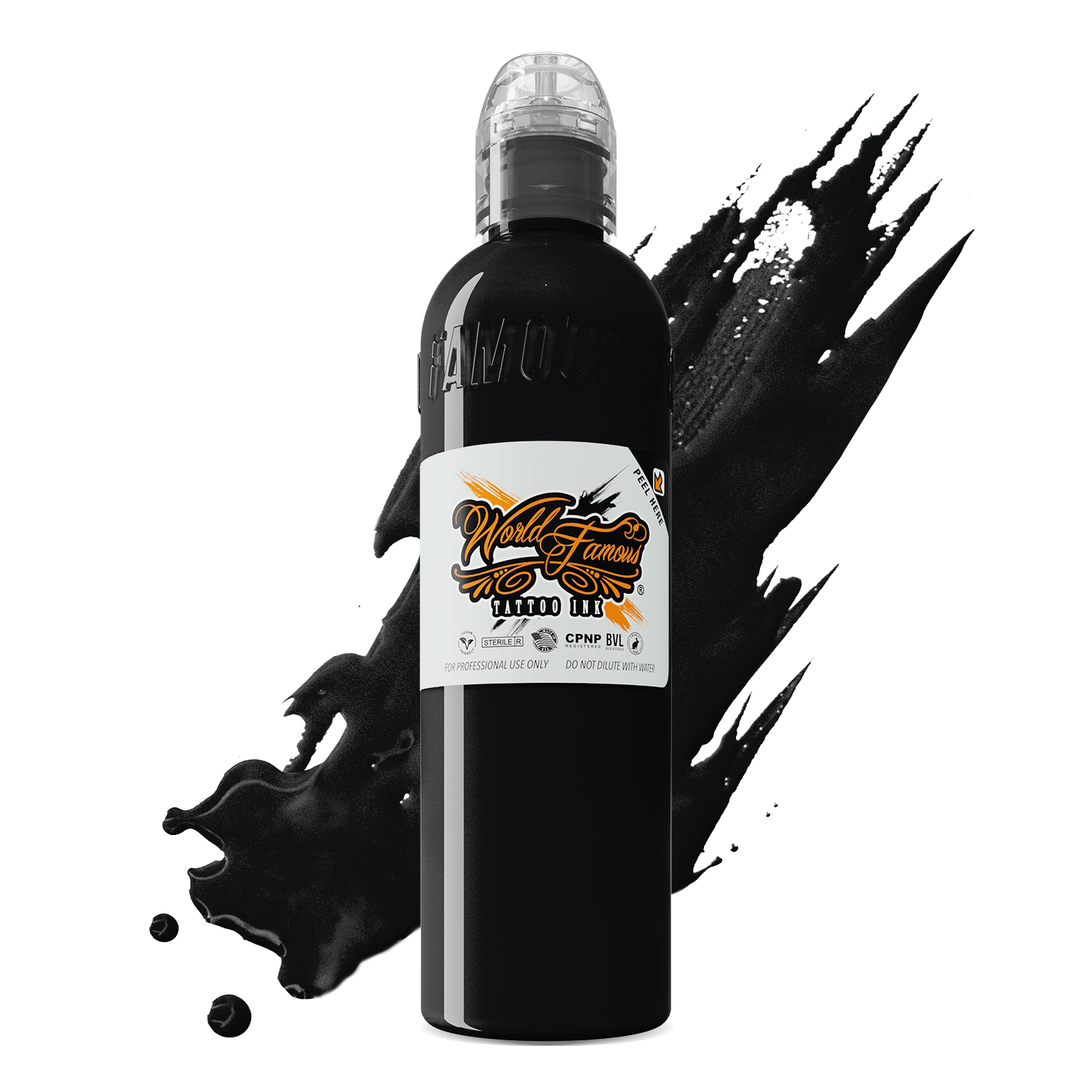 World Famous Tattoo Ink — All Black Inks — 4oz