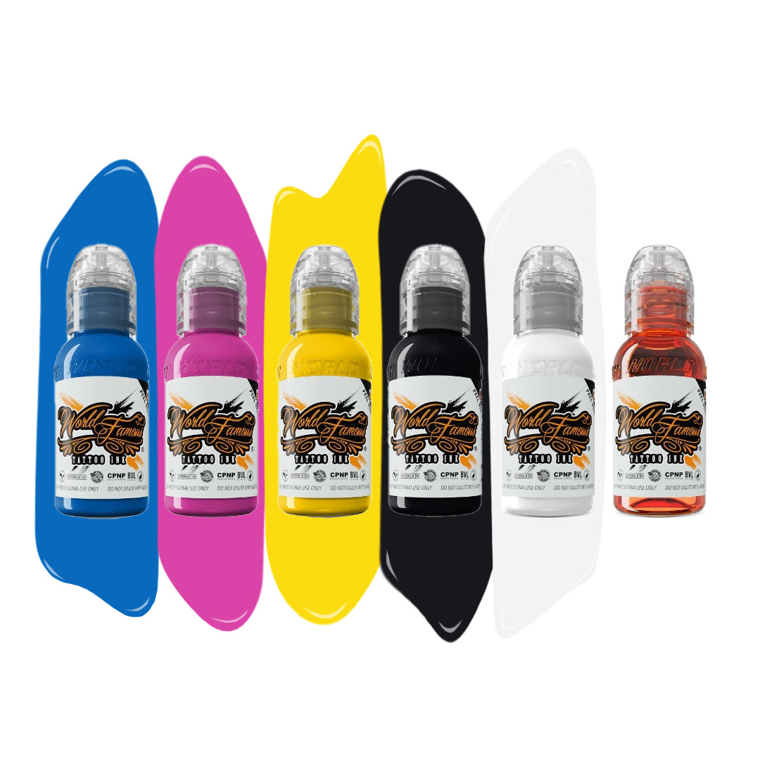 World Famous Luiz Lopes CMYK Set — 6 1oz Bottles