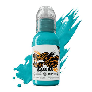 World Famous Tattoo Ink – All Blue Inks – 1/2oz Bottle