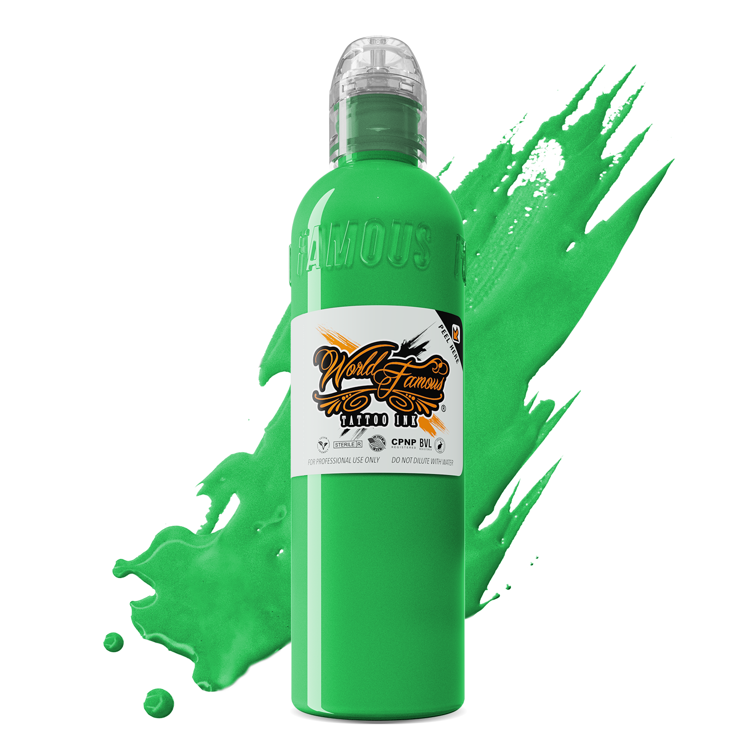 World Famous Tattoo Ink — All Green Inks — 4oz