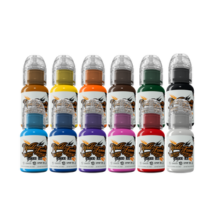 World Famous Must-Haves 12 Bottle Ink Set — World Famous Ink — 1/2oz
