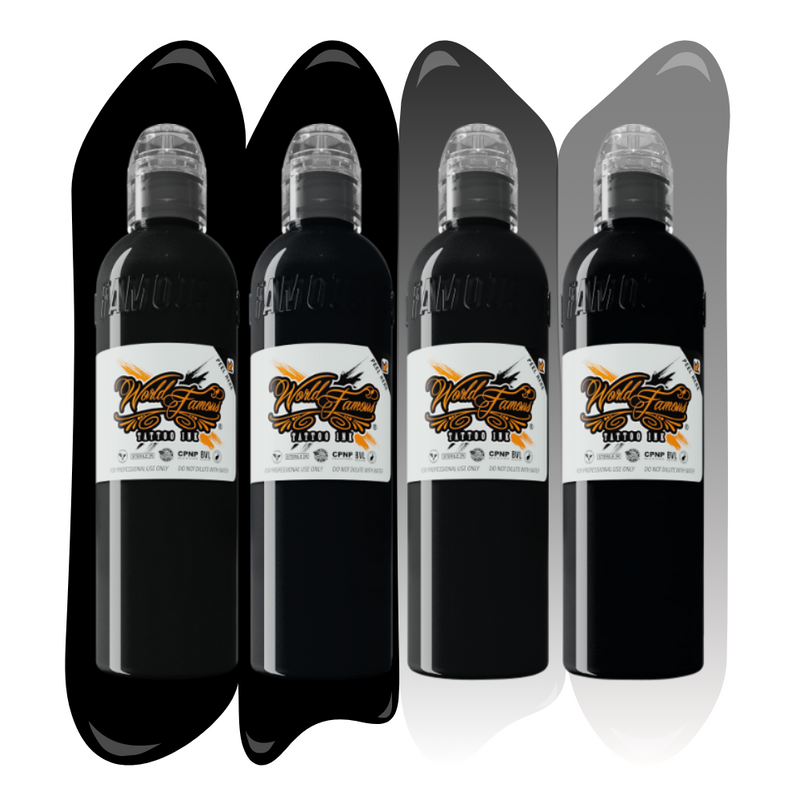 Master Mike Black Demon Set — World Famous Ink — 4oz