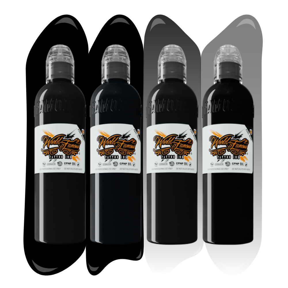Master Mike Black Demon Set — World Famous Ink — 4oz