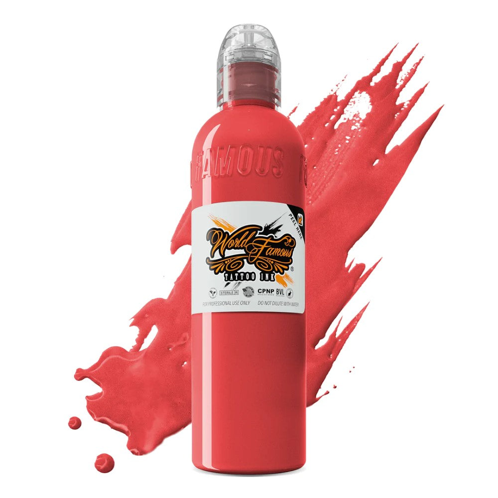 World Famous Tattoo Ink — All Red Inks — 4oz