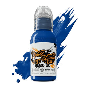World Famous Tattoo Ink — All Blue Inks — 1oz