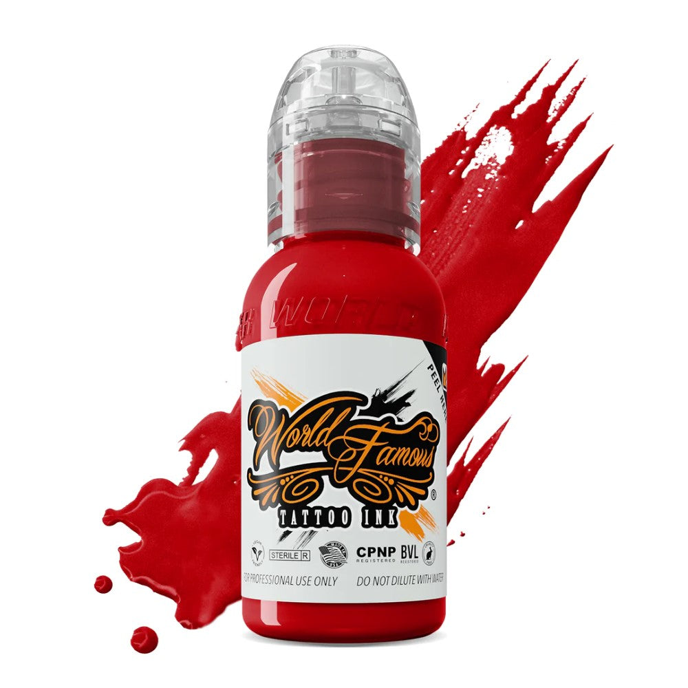 4 bottle Mak's Blood Set — World Famous Tattoo Ink — Pick Size
