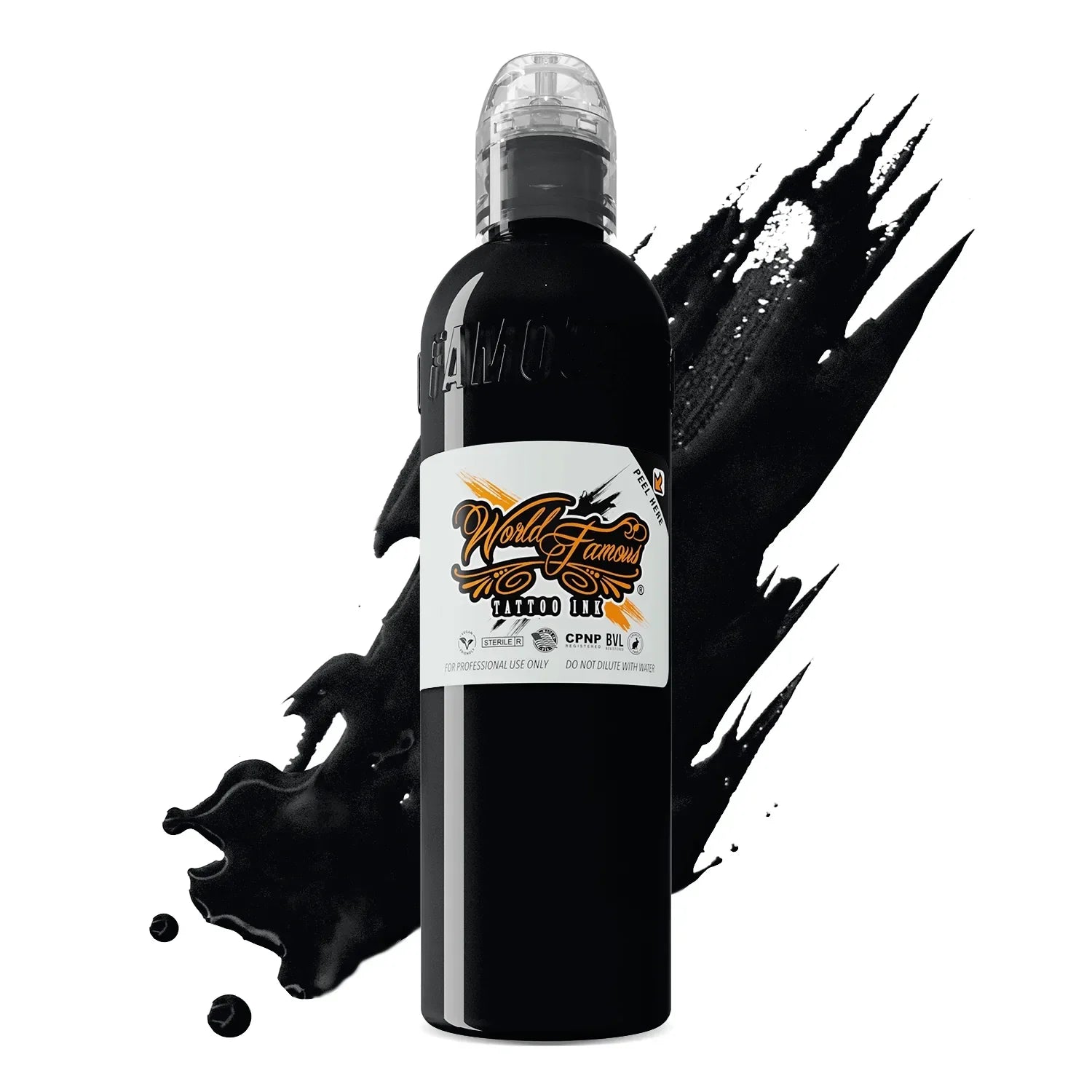 World Famous Tattoo Ink — All Black Inks — 4oz