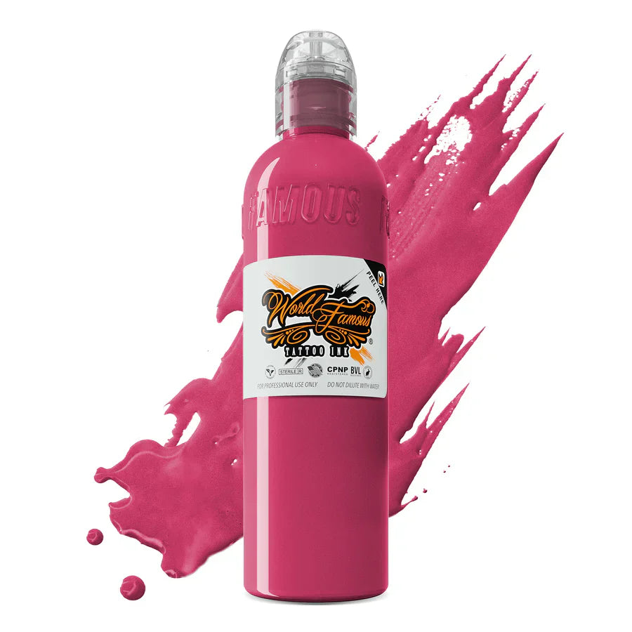 World Famous Tattoo Ink — All Pink Inks — 4oz