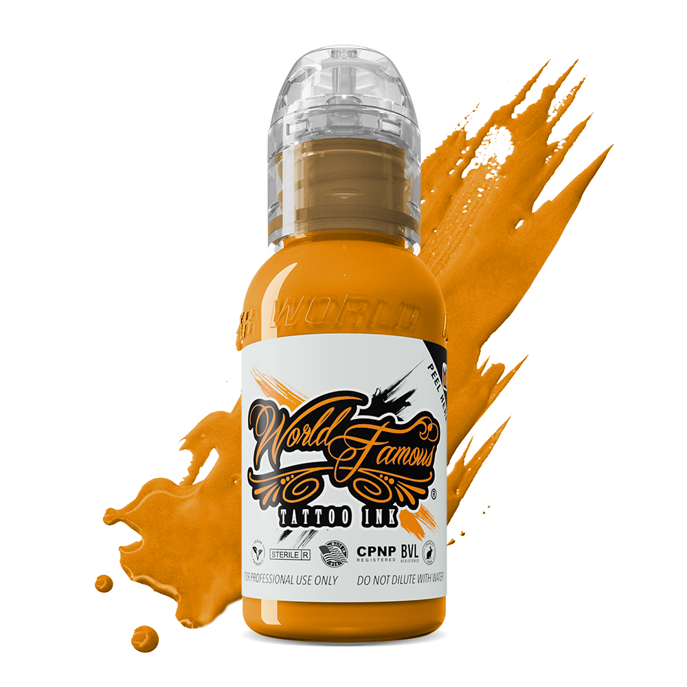 Pony Lawson 24k Set — World Famous Tattoo Ink — 1oz